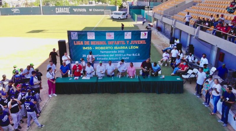 Clausura IMSS BCS liga infantil y juvenil de béisbol “IMSS Roberto Ibarra León”