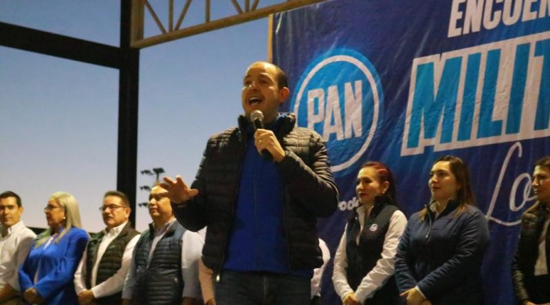 Reconoce el líder nacional de PAN Marko Cortés el trabajo de la alcaldesa Paola Cota Davis