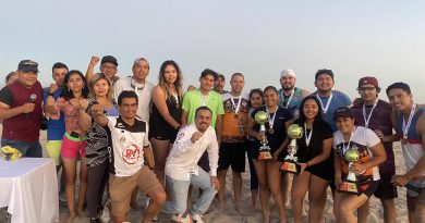Equipos los H, fueron los ganadores de la primera Copa RV voleibol; reconoce Ricardo Velázquez participación de la juventud paceña