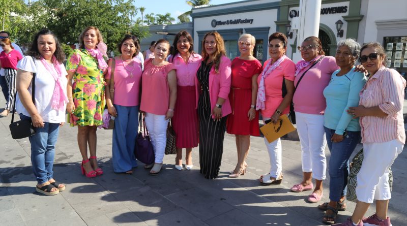 Diversas actividades en Los Cabos para concientizar la detección temprana del cáncer de mama