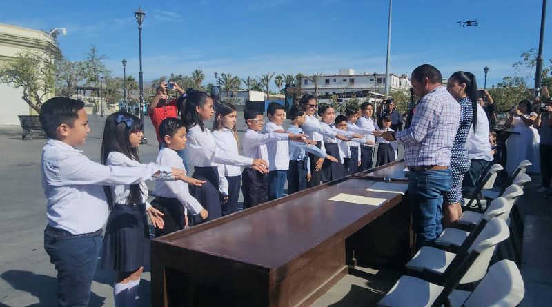 Instalan oficialmente el Cabildo Infantil 2024 de Los Cabos