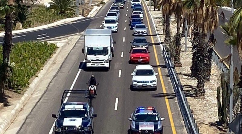 Implementan en Los Cabos operativo carrusel para evitar accidentes viales