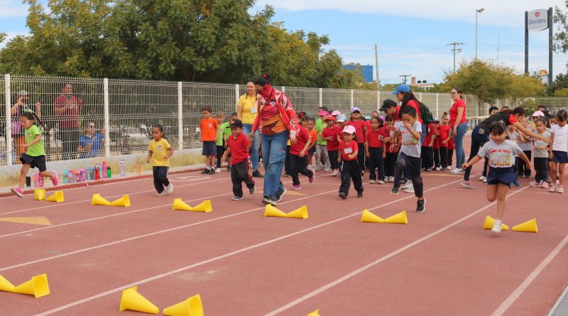 Impulsan deporte a través de mini olimpiada de preescolar 2024