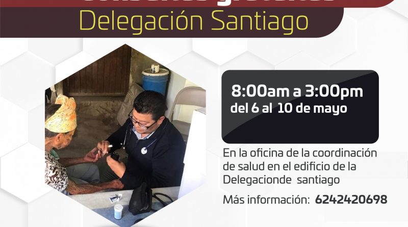 Otorga DIF Los Cabos consultas médicas gratuitas en la delegación de Santiago