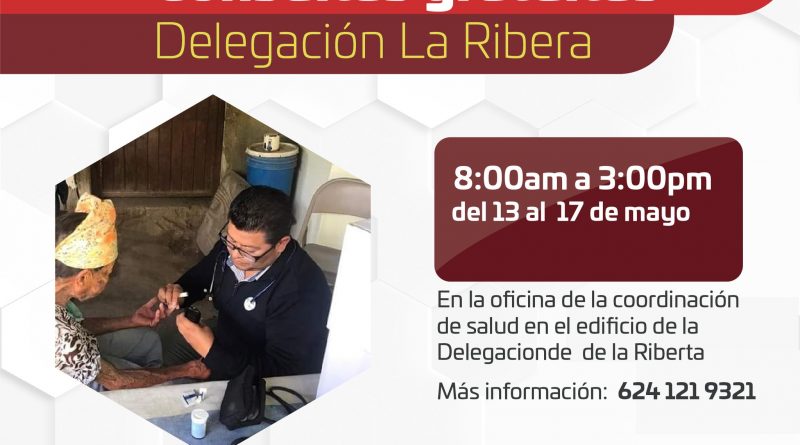 Ofrece Ayuntamiento de Los Cabos consultas médicas gratuitas en la delegación de La Ribera