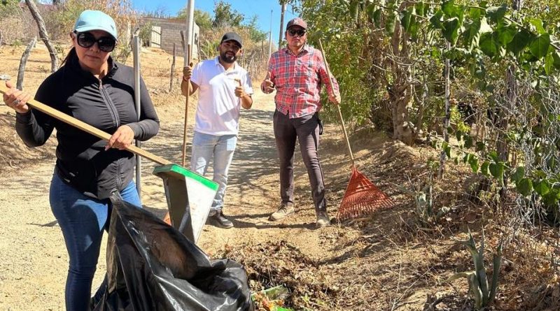 Ponen en marcha gobierno de Los Cabos en Miraflores campaña de recolección de Residuos Sólidos Urbanos