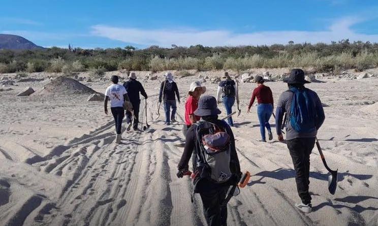 Encuentran 4 osamentas en el arroyo El Cajoncito en La Paz