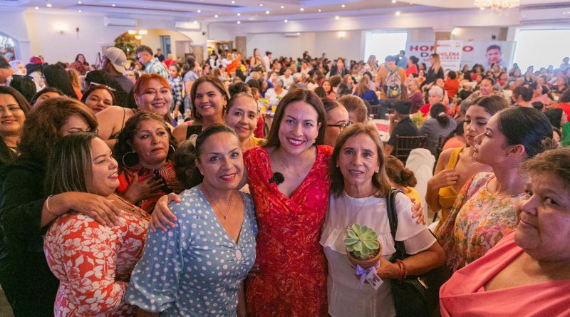Juntas lograremos que siga la transformación: Milega Quiroga