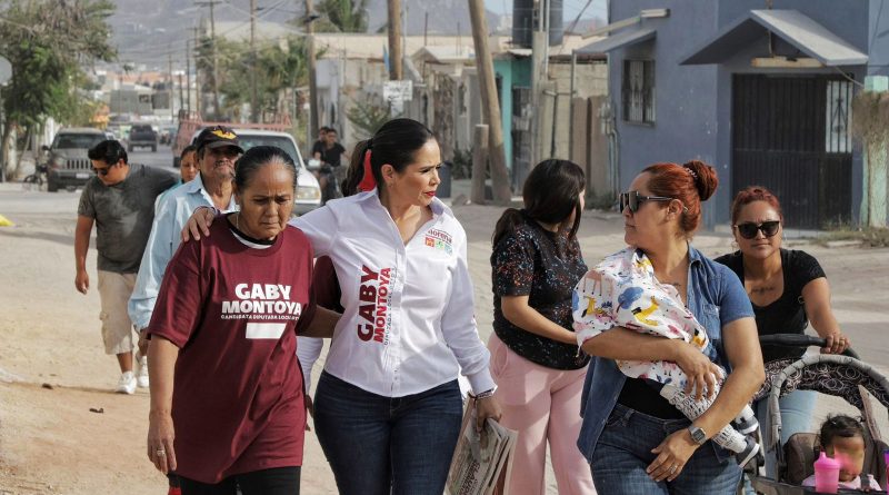 Se compromete Gaby Montoya a la creación de la Casa de las mujeres en Los Cabos