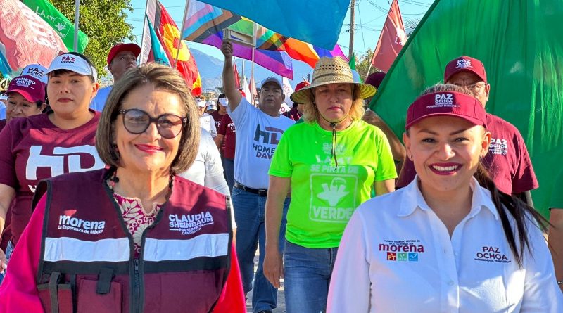 Respalda actividades de la 4T en Loreto, el liderazgo de Paty López, precursora del movimiento en BCS