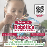 COSCYT invita a niñas y niños al taller de robótica en La Paz