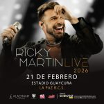 Confirma que Ricky Martin ofrecerá concierto privado en el Carnaval La Paz 2026