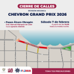 Realizan cierres de viales en el Malecón de La Paz y sobre la calle 5 de Mayo