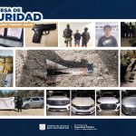 Armas, narcóticos, explosivos y vehículos asegurados en acciones operativas de la semana