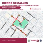 Cerrarán vialidades de La Paz este fin de semana