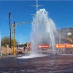 Atiende Oomsapas La Paz fuga en Colosio y Margarita Maza de Juárez