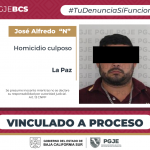 Logran la PGJE prisión preventiva para probable responsable de de homicidio culposo en El Centenario