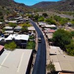 Supervisa Edith Aguilar, obra de pavimentación en acceso a colonia veteranos