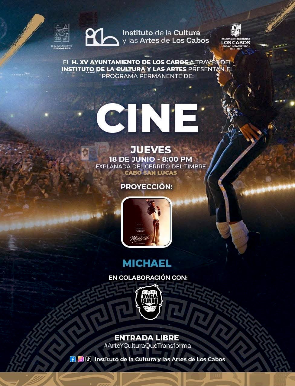 Invitan a disfrutar función gratuita de cine al aire libre en Cabo San Lucas