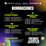 ISJ da a conocer a las y los nominados de los Premios Juventud 2026